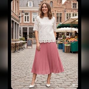 kate spade White Lace Top